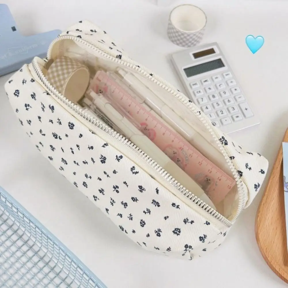 Trousse scolaire – fleurs d'encre